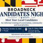 Broadneck Candidates Night Oc. 2026